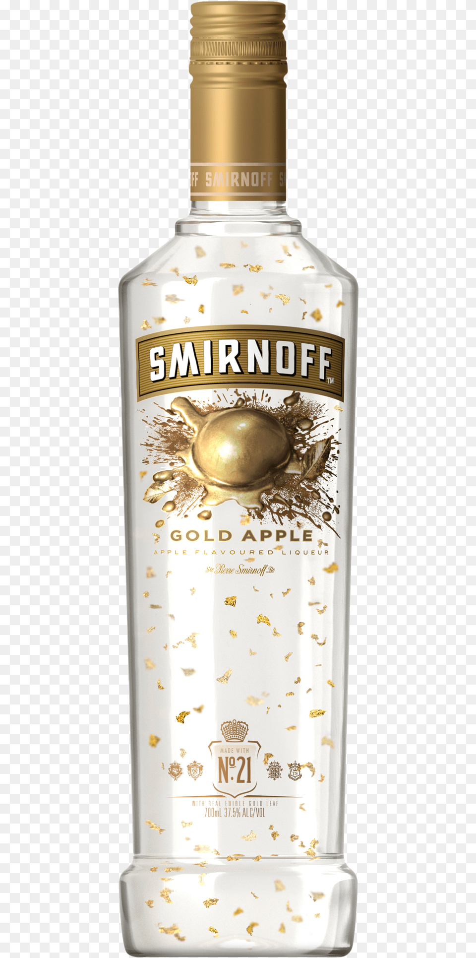 Smirnoff Gold Apple Vodka 700ml Smirnoff Gold, Alcohol, Beverage, Liquor, Gin Png Image