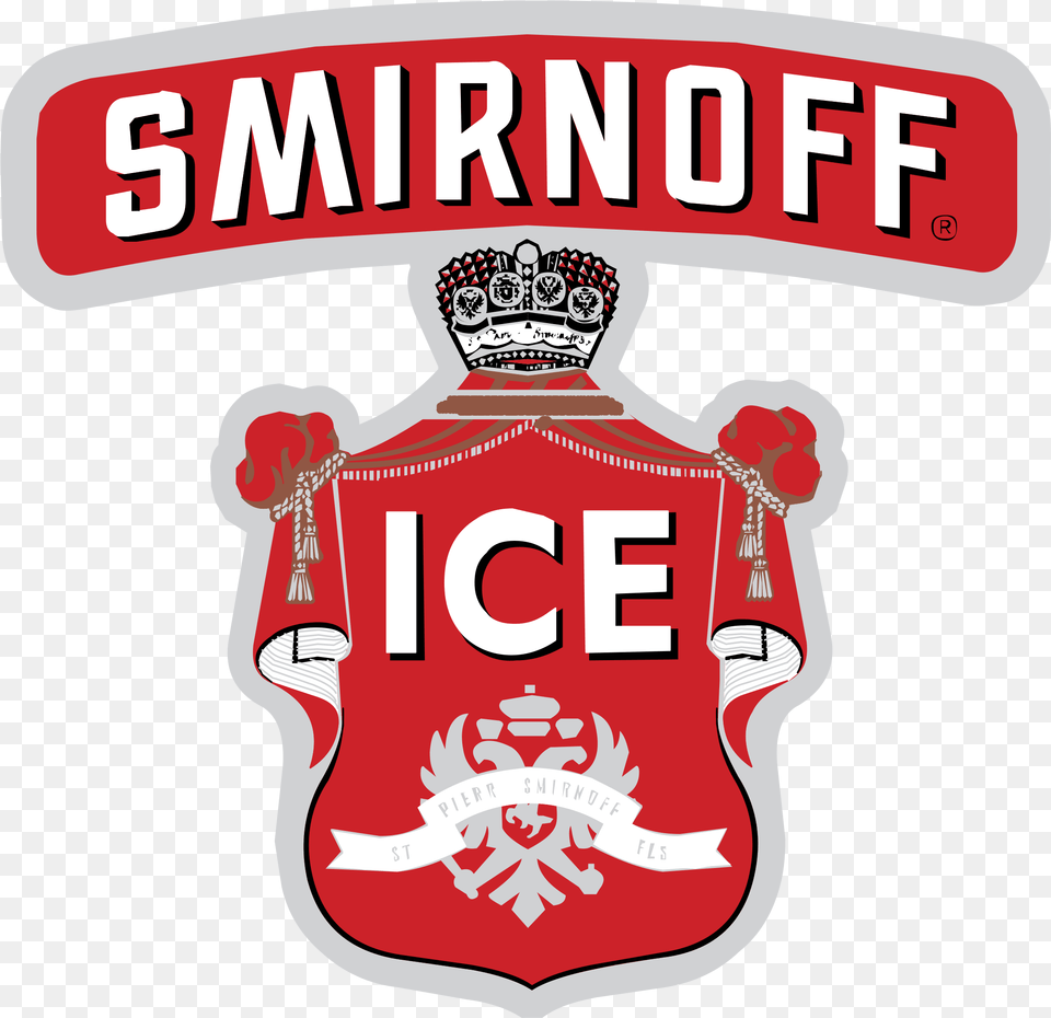 Smirnoff Ice Logo Smirnoff Ice Logo Vector, Badge, Symbol, Food, Ketchup Free Png Download