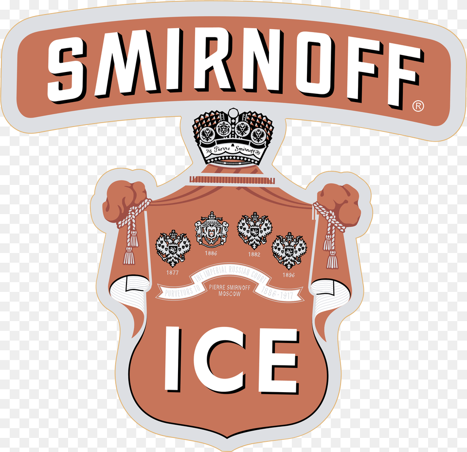 Smirnoff Ice Logo Transparent Smirnoff Ice Logo, Badge, Symbol, Emblem, Food Free Png