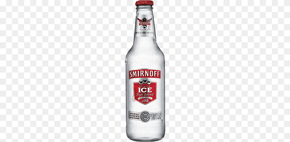 Smirnoff Ice Smirnoff Vodka Blue No 57, Alcohol, Beer, Beverage, Beer Bottle Free Png