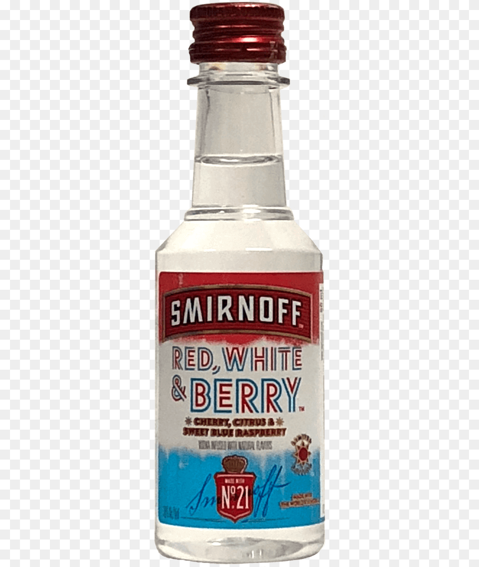 Smirnoff Red Bottle, Alcohol, Beer, Beverage, Liquor Png Image