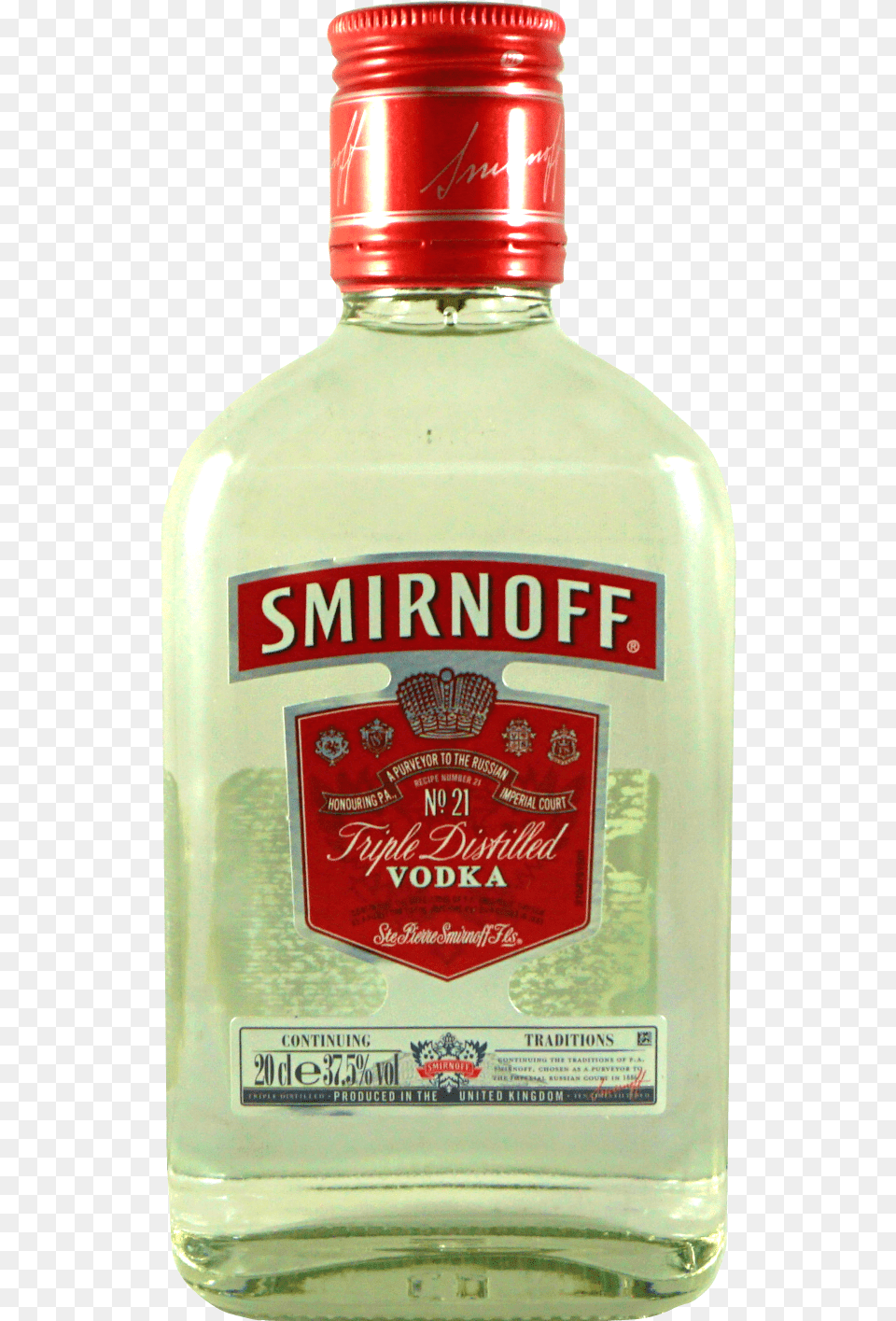 Smirnoff Red Vodka Smirnoff Red 35cl Plain Vodka, Alcohol, Beverage, Liquor, Absinthe Png Image