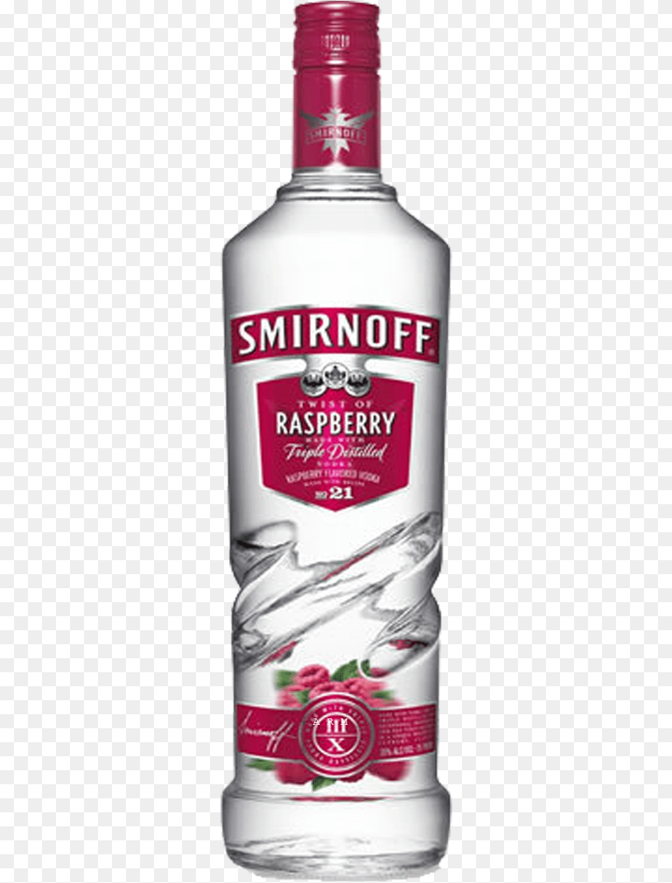 Smirnoff Twisted Raspberry, Alcohol, Beverage, Gin, Liquor Free Png