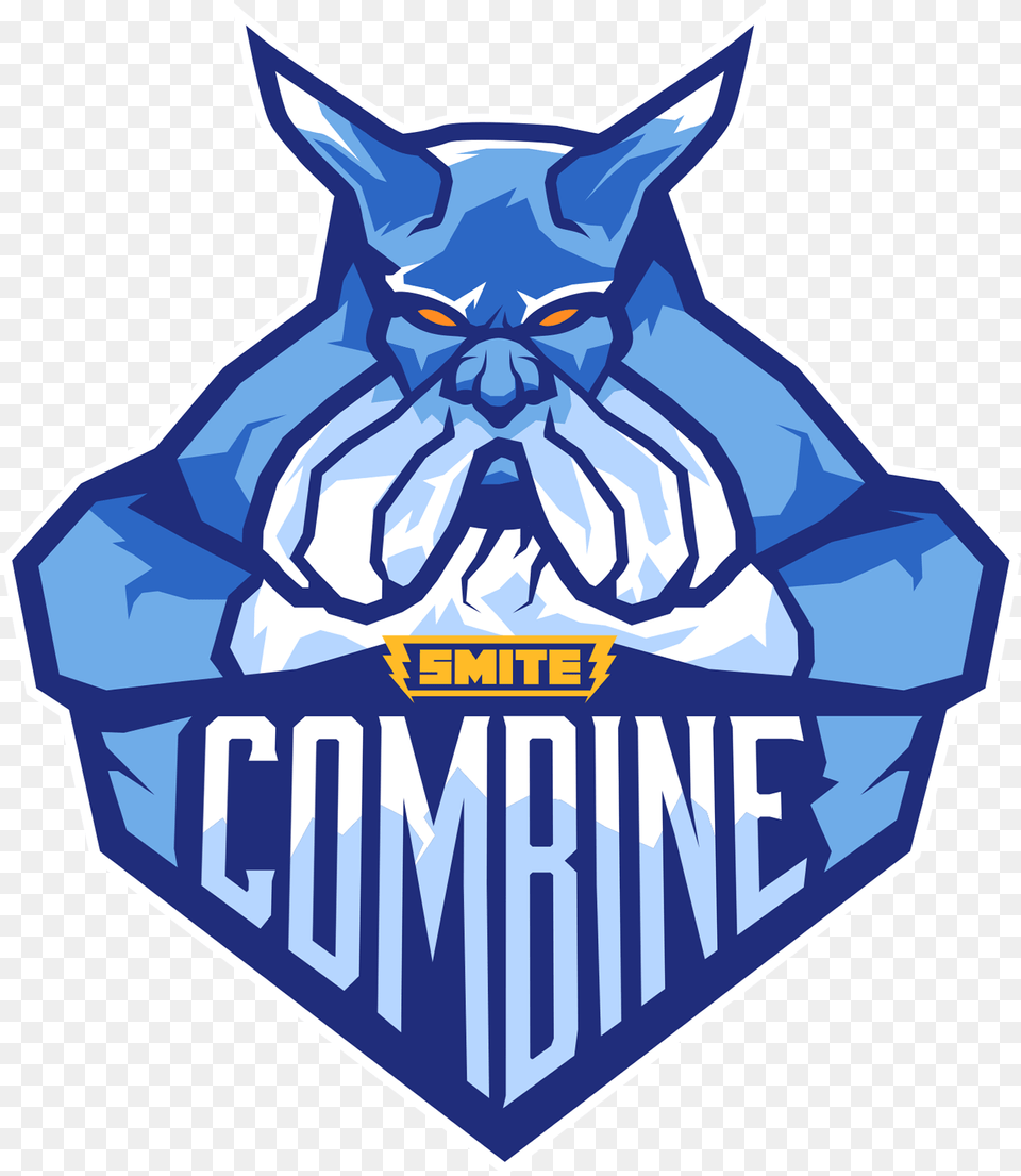 Smite Combine, Ice, Logo, Animal, Cat Free Png Download