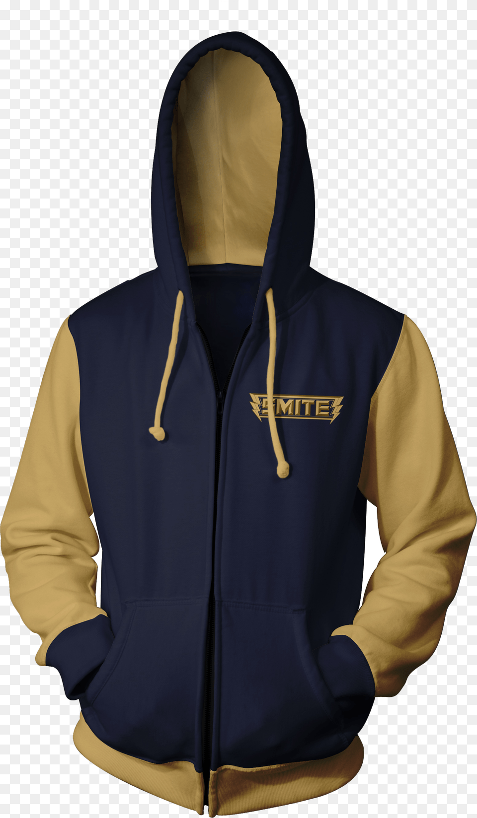 Smite Dual Tone Hoodie, Clothing, Coat, Hood, Jacket Png Image