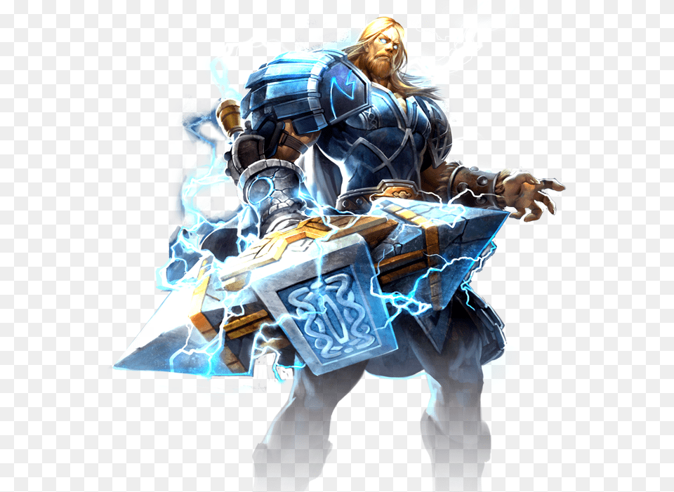 Smite God Thor Smite, Adult, Person, Female, Woman Free Png Download