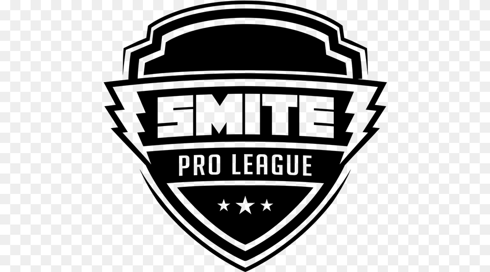 Smite Pro League Logo, Gray Png