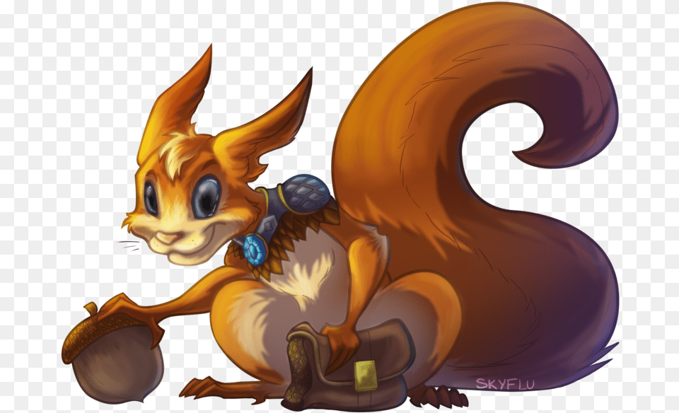 Smite Ratatoskr Art Smite Ratatoskr Art, Dragon Free Png Download