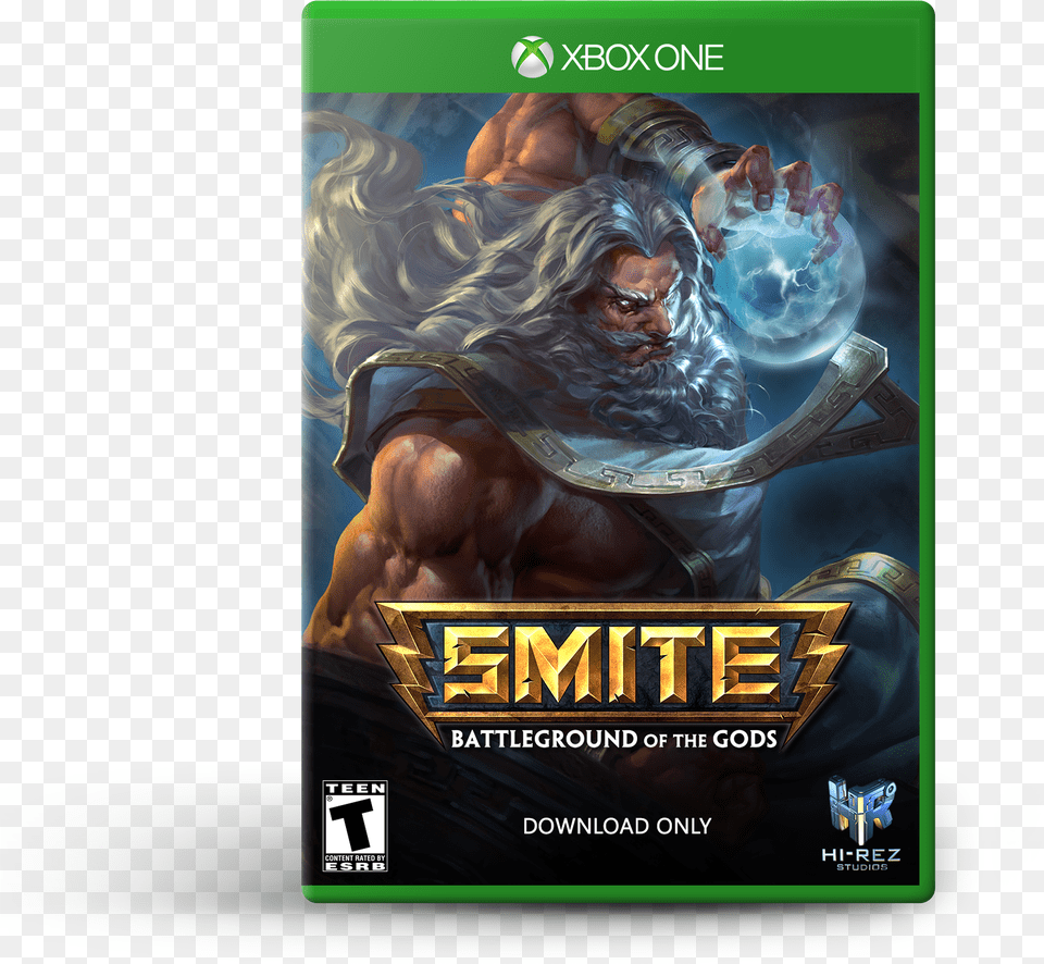 Smite Xbox Coverart 2d Smite Xbox One, Disk, Gun, Shooting, Weapon Free Transparent Png
