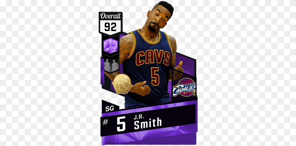 Smith Amethyst Card Nba 2k18 Gilbert Arenas, Adult, Male, Man, Person Png Image