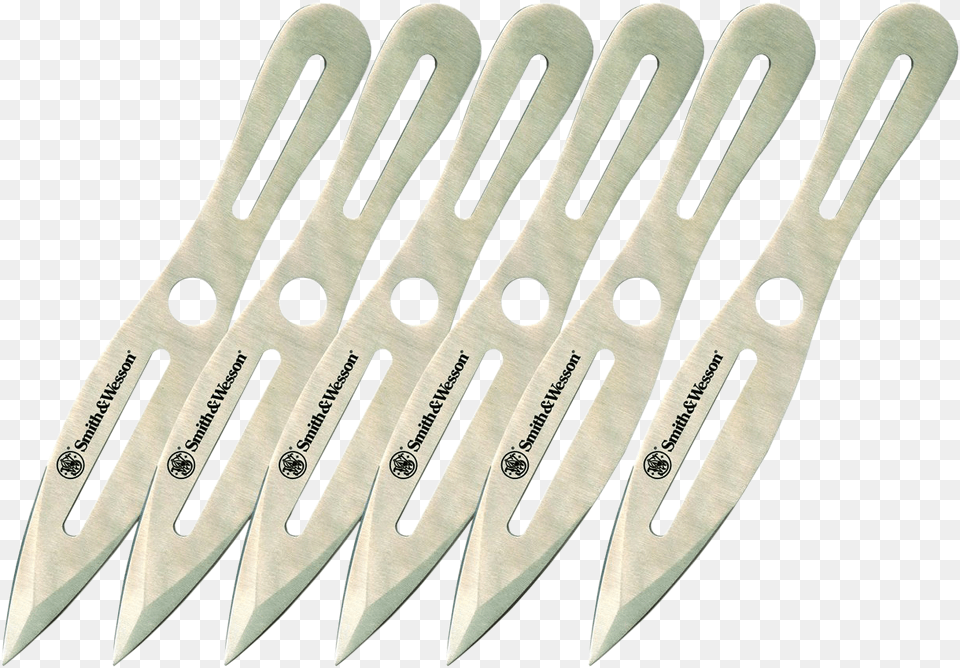 Smith Amp Wesson Throwing Knives 6 Pack, Weapon, Blade, Knife, Cutlery Png Image