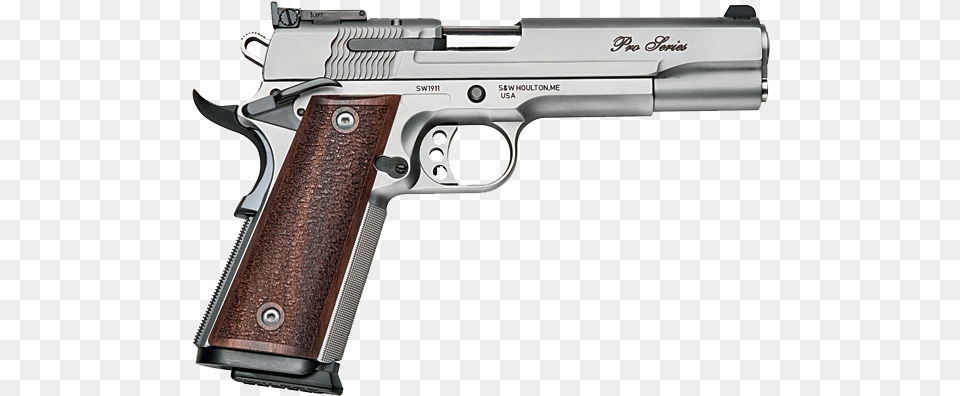 Smith And Wesson 1911 Pro Series, Firearm, Gun, Handgun, Weapon Png Image