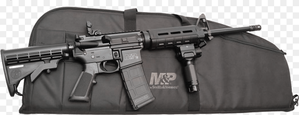 Smith And Wesson Mp15 Sport Ii M Lok, Firearm, Gun, Rifle, Weapon Free Transparent Png