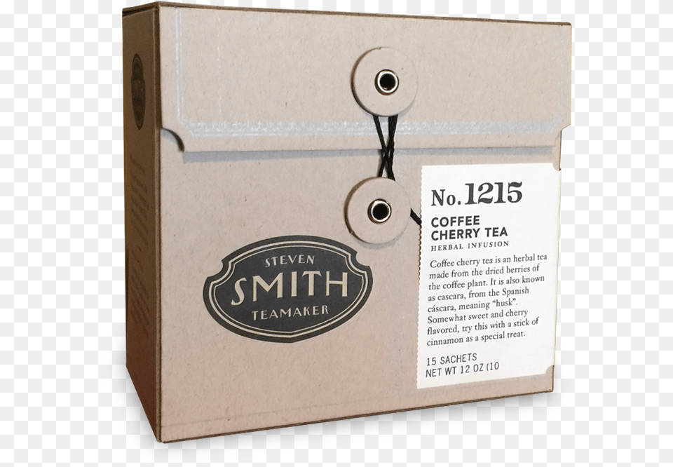 Smith Coffee Cherry Tea Smith Teamaker Tea Assortment Numer 1226 12 Count, Box, Cardboard, Carton, Package Png Image
