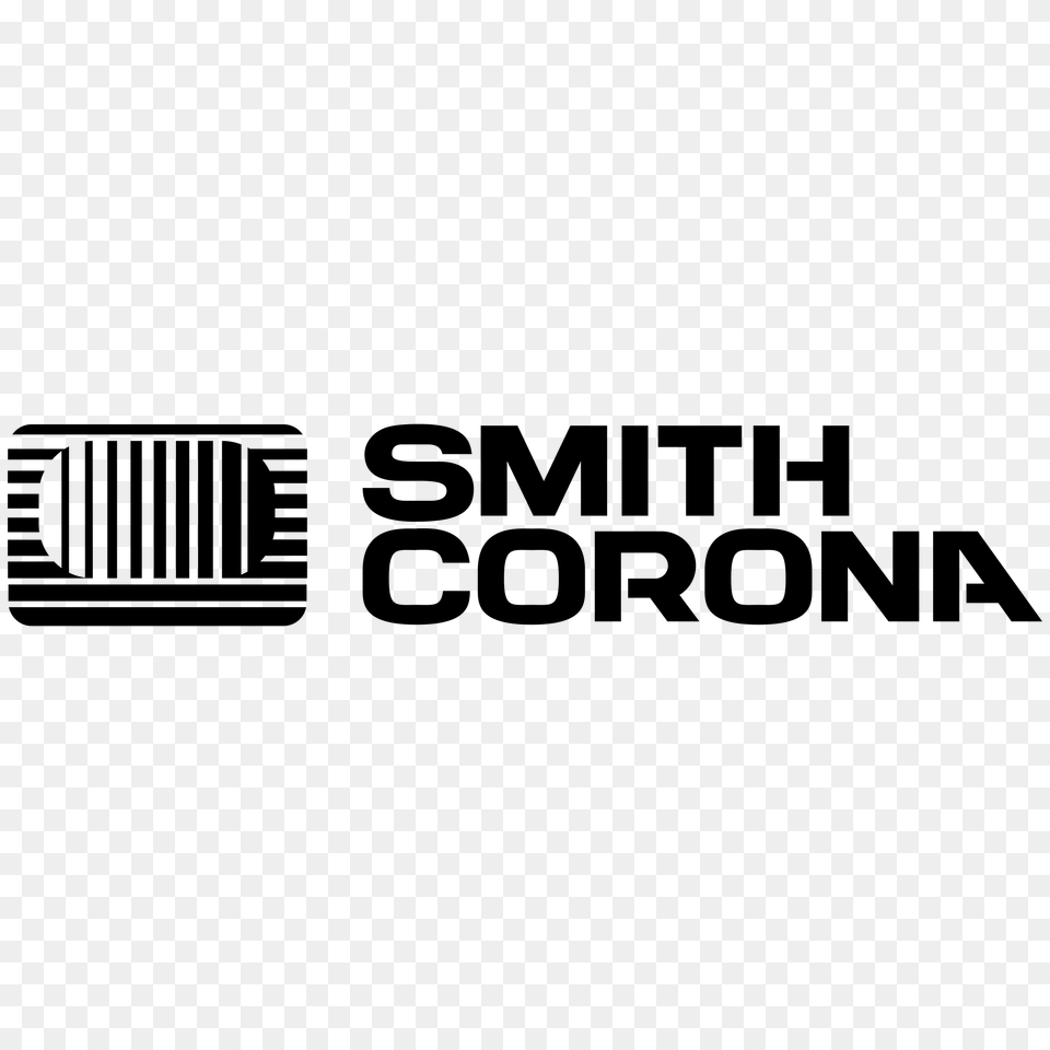 Smith Corona Logo Transparent Vector, Gray Free Png Download