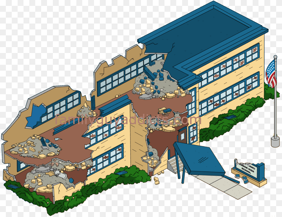 Smiths Mystery Box More Family Guy Addicts, Neighborhood, City, Bulldozer, Machine Png Image