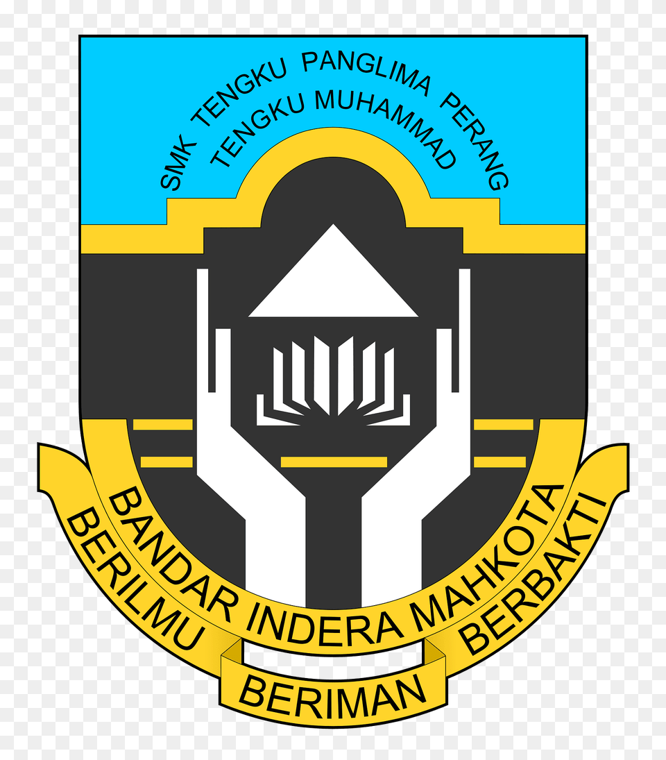 Smk Tengku Panglima Perang Tengku Muhammad Lama Clipart, Logo, Badge, Symbol, Emblem Png Image