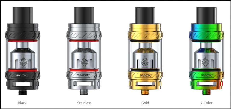 Smok Tfv12 Cloud Beast King Is Here An In Depth Review Tfv12 King Beast Gold, Bottle, Shaker, Cosmetics, Perfume Png Image