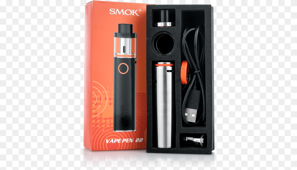 Smok Vape Pen 22 Starter Kit, Bottle, Shaker Free Transparent Png