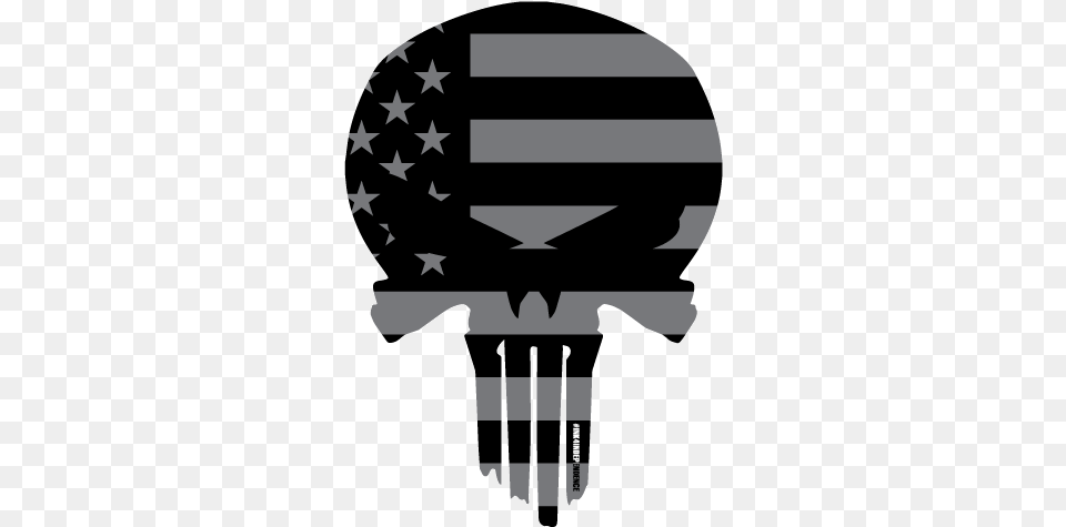 Smoke American Flag Skull Decal Ms Carita Black And White, Stencil, Aircraft, Transportation, Vehicle Png Image