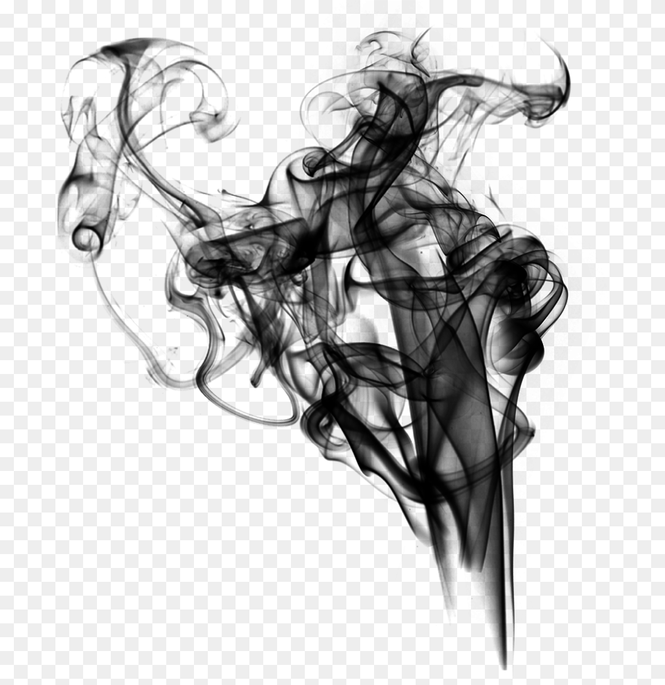 Smoke Black Erje Illustration, Gray Free Transparent Png