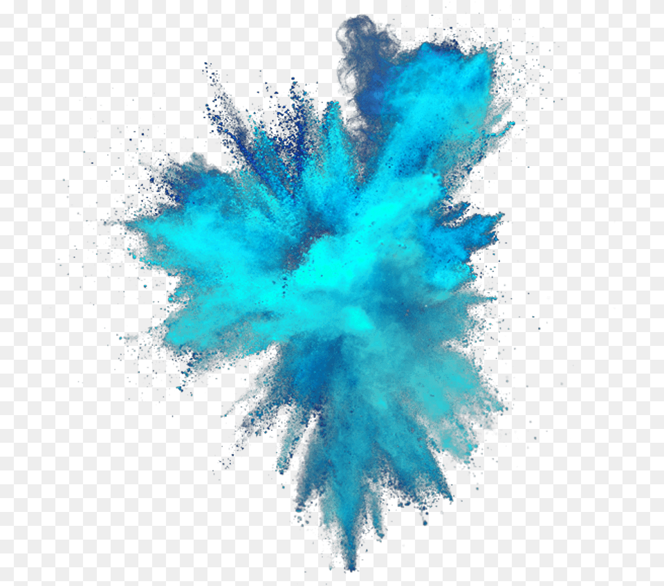 Smoke Blue Transparent Art Clipart Blue Powder Explosion, Outer Space, Nebula, Fireworks, Astronomy Png Image