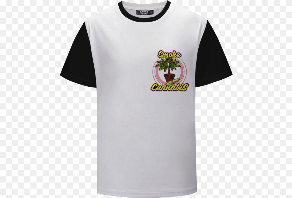 Smoke Cannabis Marijuana Plant Pot Short Sleeve, Clothing, Shirt, T-shirt Free Png Download