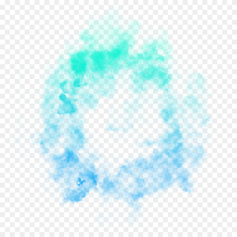 Smoke Color Smoke Ring, Turquoise, Water, Face, Head Free Png