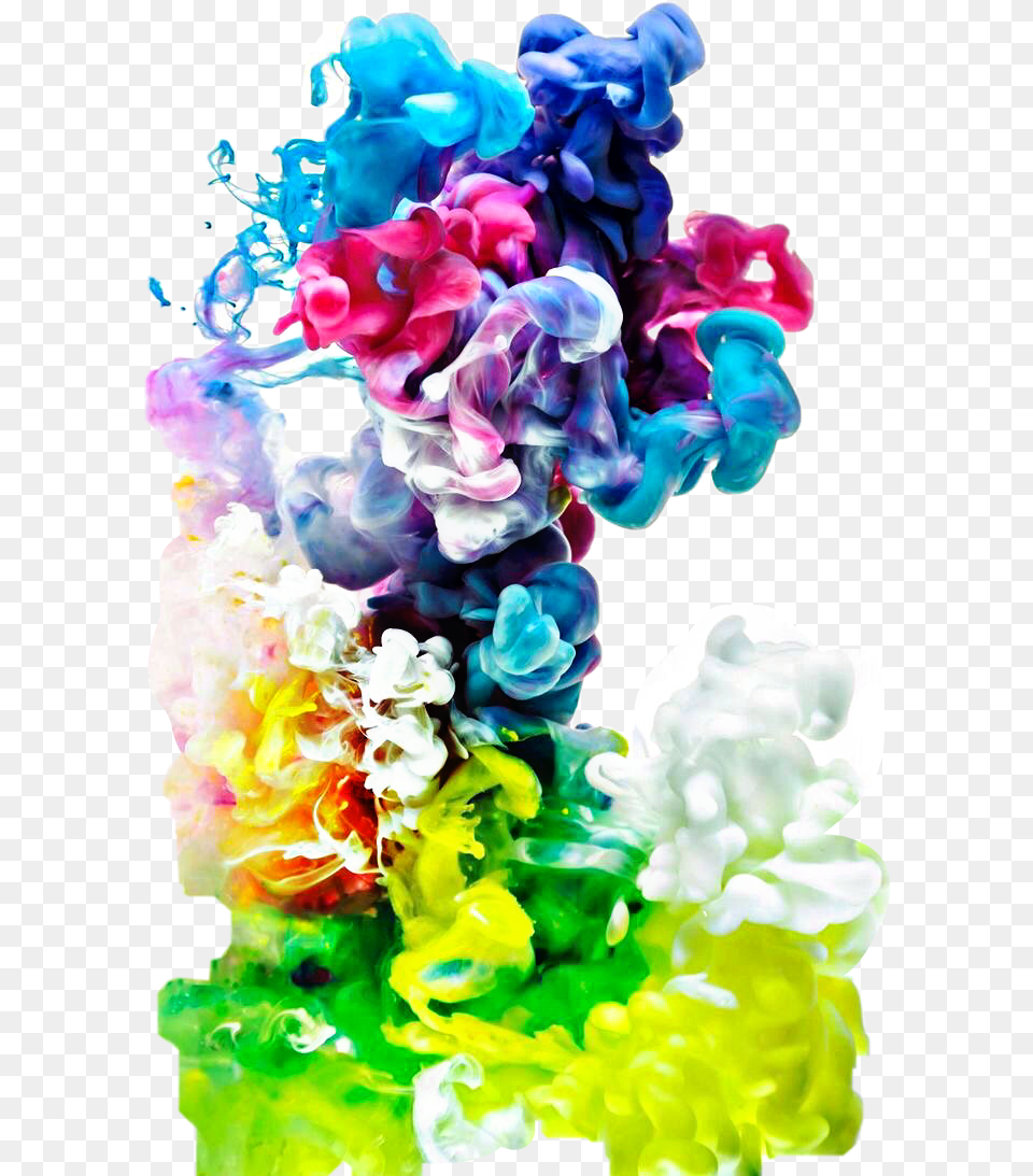 Smoke Colorful Bright Neon Fluffy Freetoedit Cvetnoj Dim Oboi Na Telefon, Art, Graphics, Modern Art, Flower Png