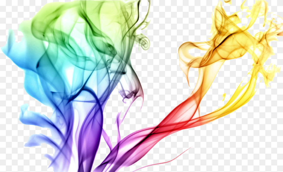 Smoke Effect Clipart Clip Art Colorful Smoke Transparent Background, Graphics, Adult, Female, Person Free Png Download