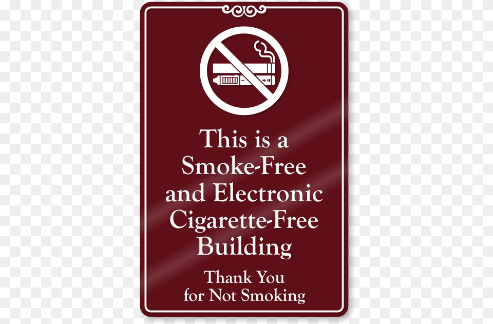 Smoke Electronic Cigarette Free Building No Smoking Sign, Advertisement, Poster, Symbol, Text Png