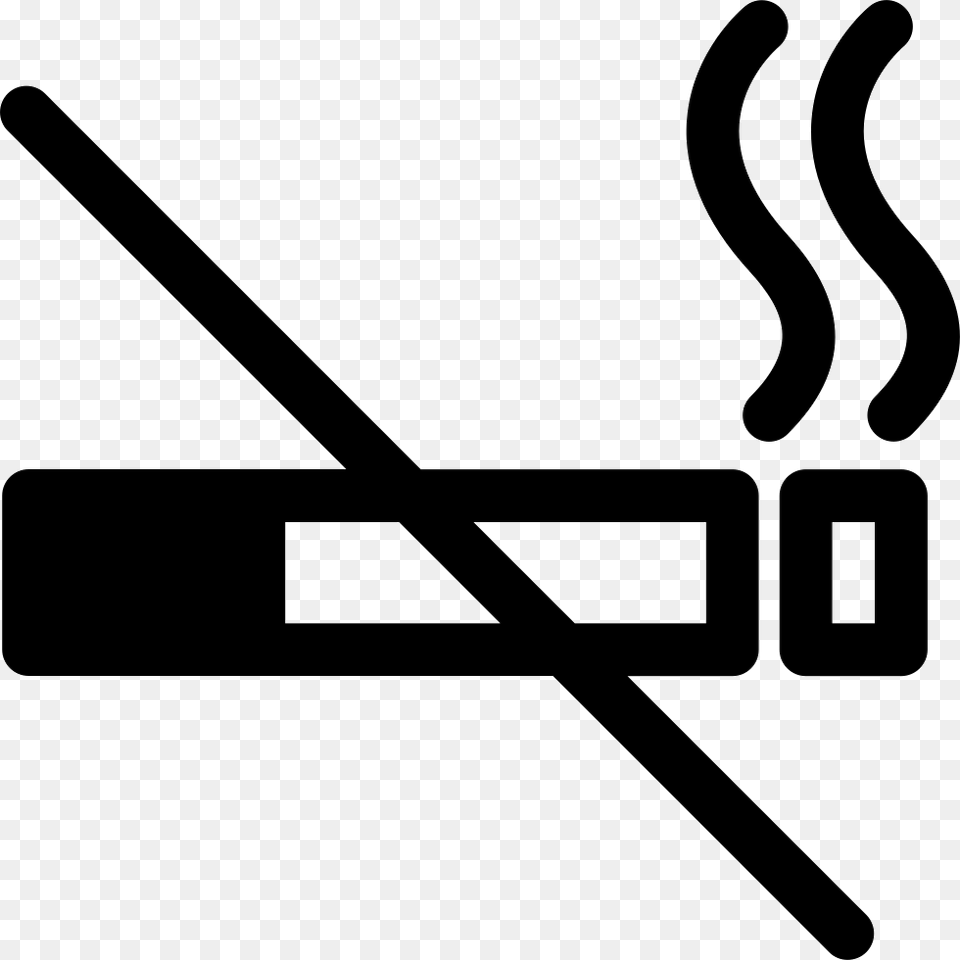 Smoke Free, Baton, Stick, Smoke Pipe Png Image