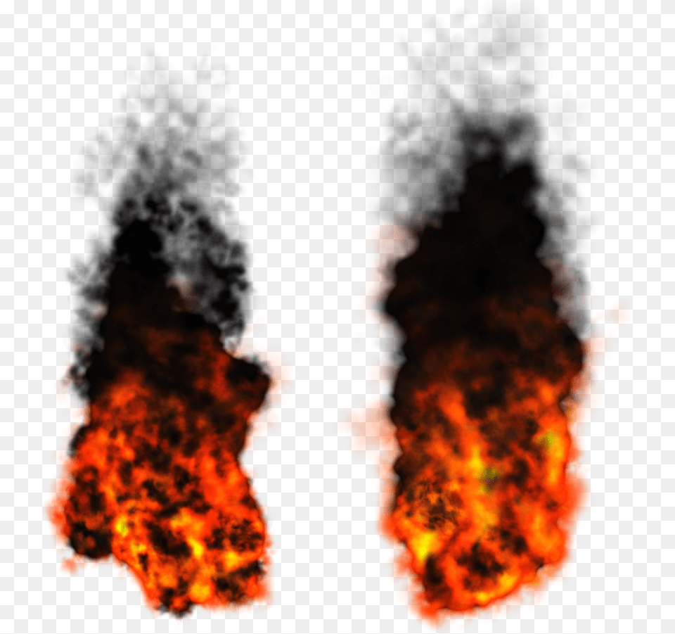 Smoke From Fire, Flame, Person, Face, Head Free Png