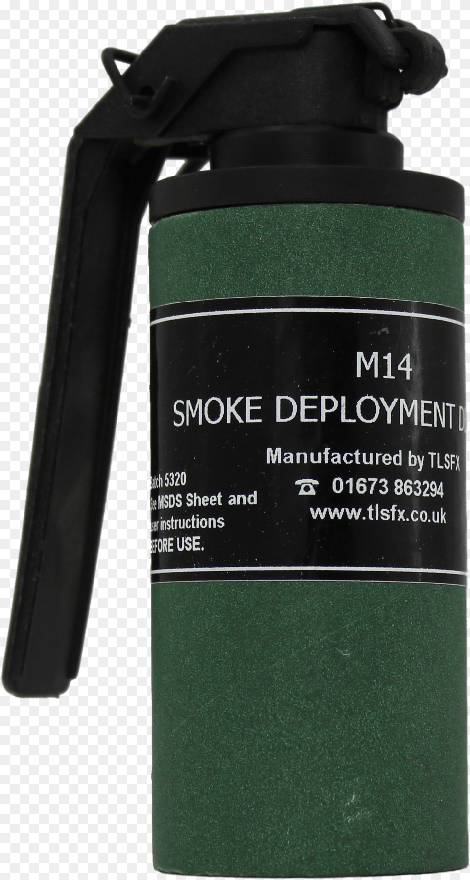 Smoke Grenade M14 Smoke Grenade, Bottle, Ammunition, Weapon Free Png