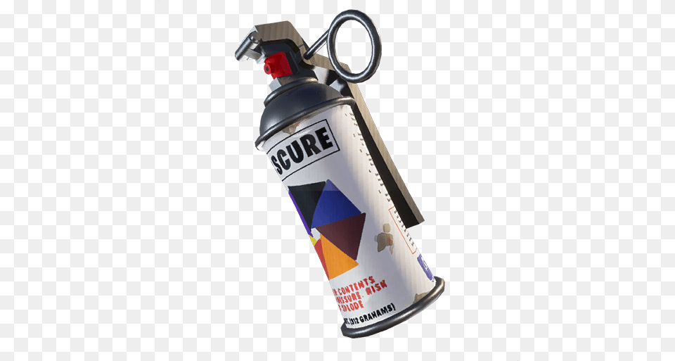 Smoke Grenade Smoke Grenade Fortnite, Can, Spray Can, Tin, Ammunition Free Png