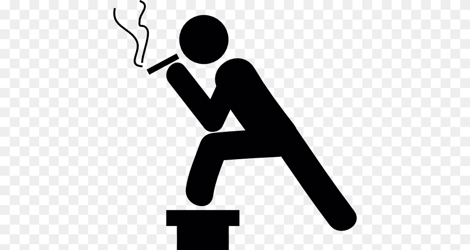 Smoke Man People Smoking Icon, Electrical Device, Microphone Png Image