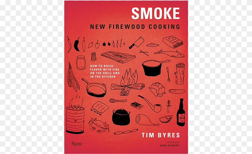 Smoke New Firewood Cooking, Cutlery, Spoon, Advertisement, Book Png Image