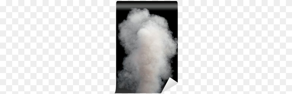 Smoke On Black Background, Mountain, Nature, Outdoors, Snowman Free Png Download