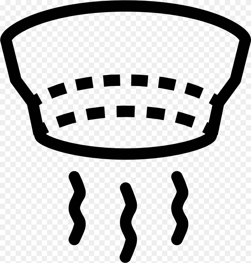 Smoke Question Mark Smoke Detector Icon, Gray Free Png