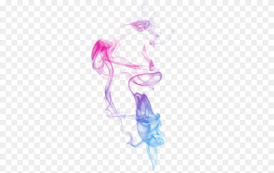 Smoke Rainbow Pink Purple Blue Edit Weed, Adult, Person, Woman, Female Free Png