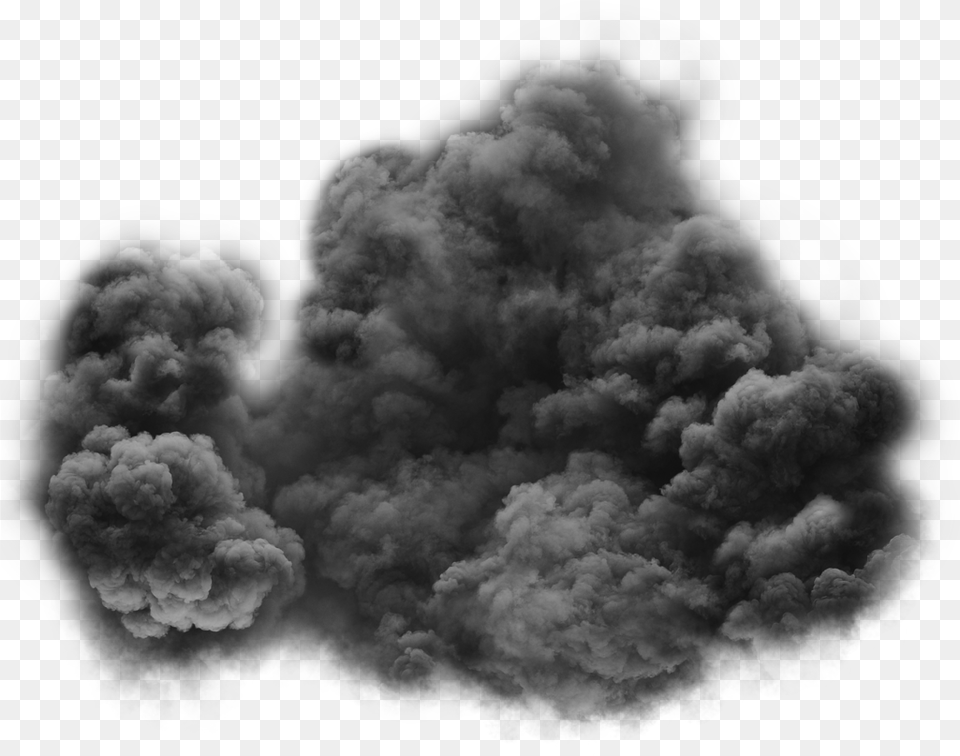 Smoke Transparent Black Smoke, Nature, Outdoors, Weather Png