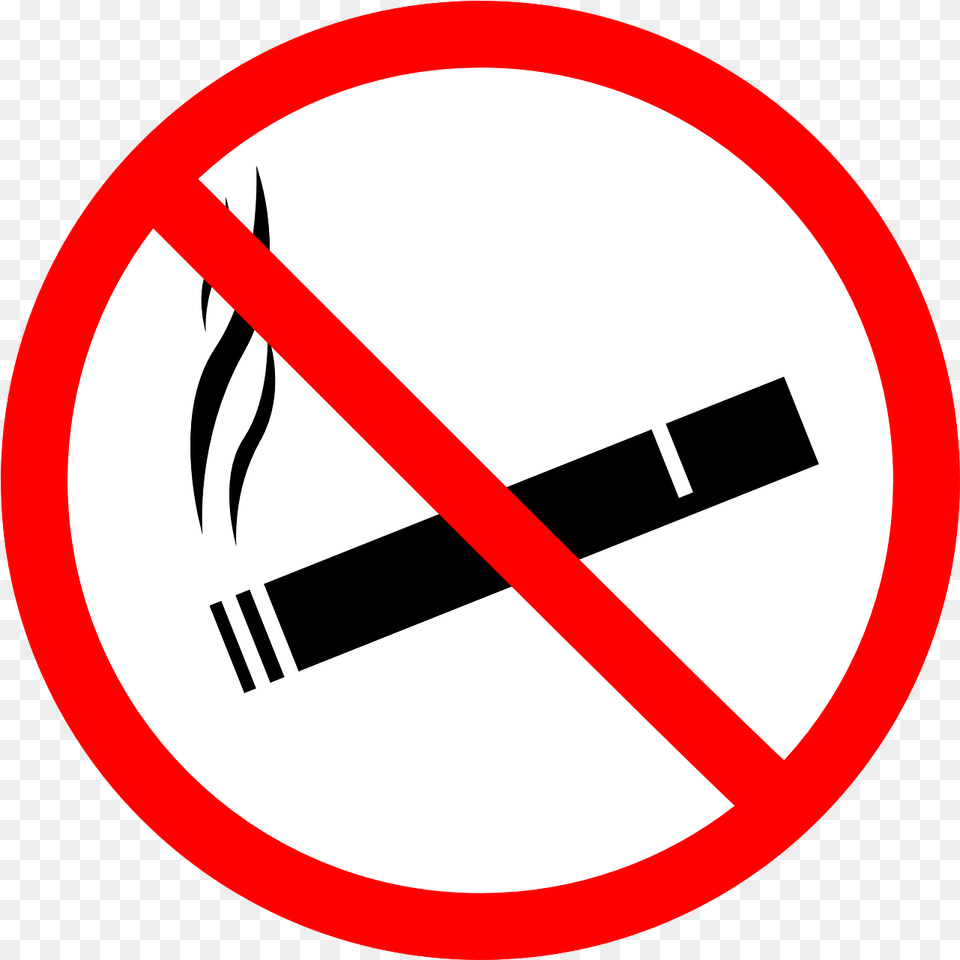 Smoke Warning Sign No Vector Graphic On Pixabay No Blowing Of Horns Sign, Symbol, Road Sign Free Png