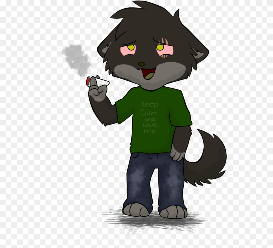 Smoke Weed Everyday Cat Smoking Weed Cartoon High Cartoon Smoking Weed, Baby, Person, Face, Head Free Png Download