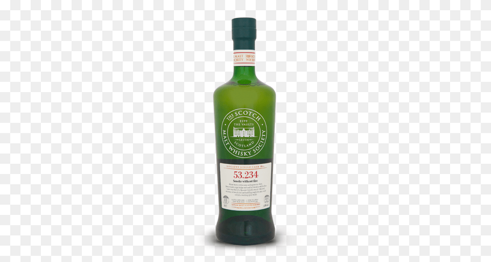 Smoke Without Fire Smws, Alcohol, Beverage, Liquor, Bottle Free Transparent Png
