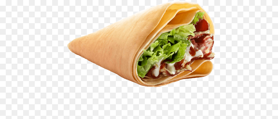 Smoked Beef Cheese Savory Crepe, Food, Sandwich Wrap, Bread, Hot Dog Free Png