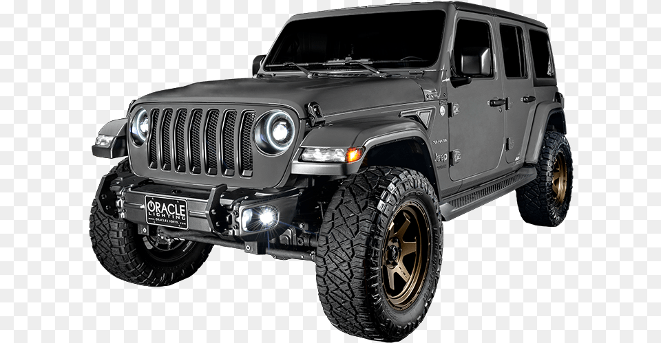 Smoked Led Front Side Markers Jeep Jl Oracle, Car, Vehicle, Transportation, Wheel Free Transparent Png