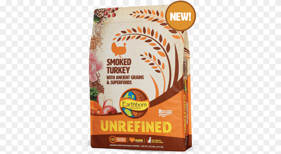 Smoked Turkey Bag Earthborn Unrefined, Advertisement, Animal, Bird, Chicken Free Png