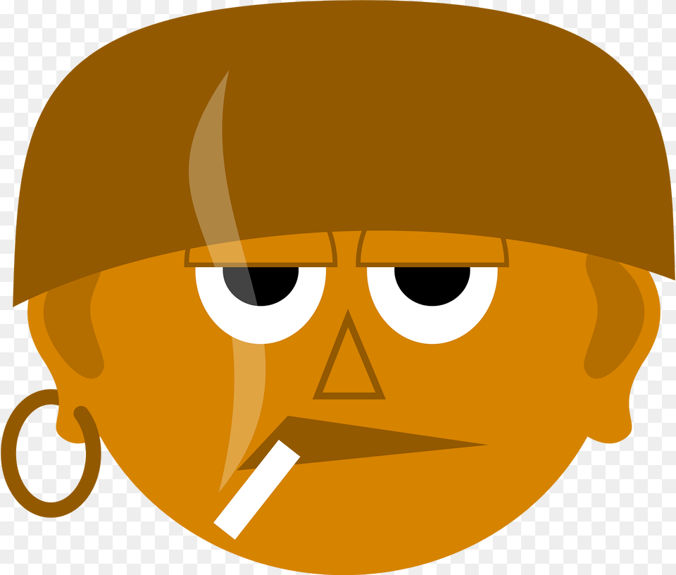 Smoker Clipart, Head, Person, Helmet, Face Free Png