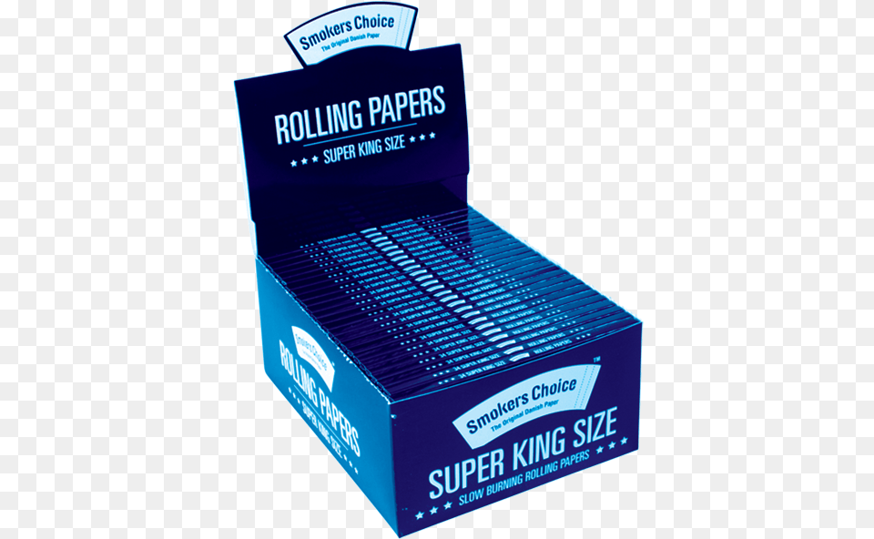 Smokers Choice Nordic Blue Super King Size Box, Cardboard, Carton, Gum Png Image