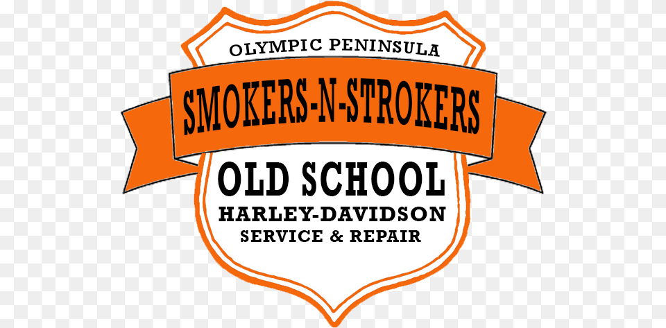 Smokers N Strokers Is Your Olympic Peninsula Go To Old School Harley Davidson Logos, Badge, Logo, Symbol, Dynamite Free Png